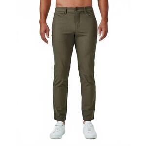 NEW 7DIAMONDS infinity 7-pocket pants in olive